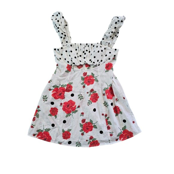 NWOT Free People Printed Bom Bom Mini Dress Size S - Picture 4 of 6